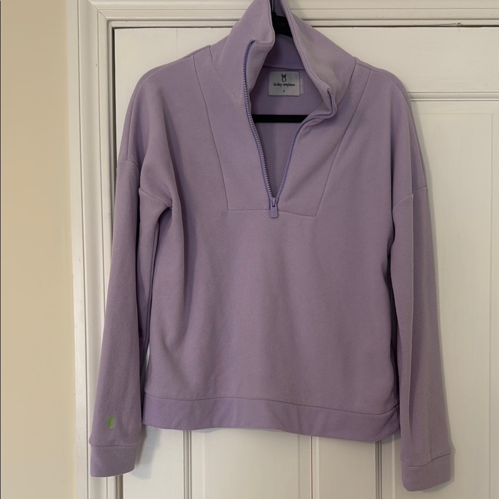 Dudley Stephen’s Putnam Lavender Half-Zip Pullover